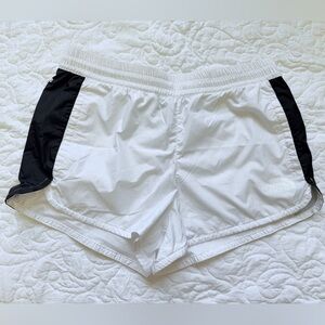 The North Face Black and White Athletic Shorts